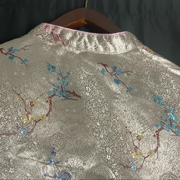 Last Chance ! Robert Louis Asian Floral Print Jacket   π - Picture 10 of 16